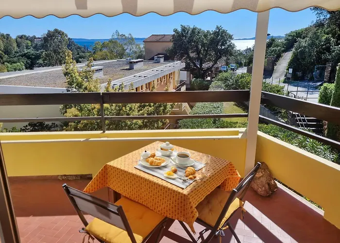 Les Marguerites - T2 Avec Clim Et Parking A La Fossette Appartement Le Lavandou